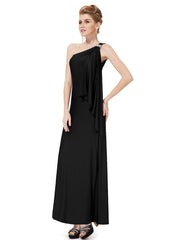 Long one-shoulder dress